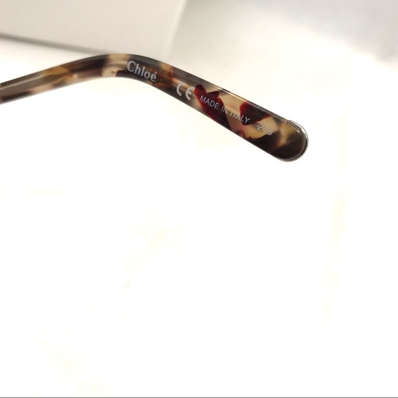 CHLOE ROUND FRAME  SILVER METAL OVERSIZED SUNGLASSES WITH CASE NIB - Picture 10 of 16